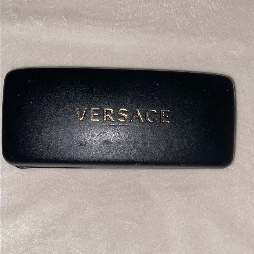 Versace Black Glasses Case